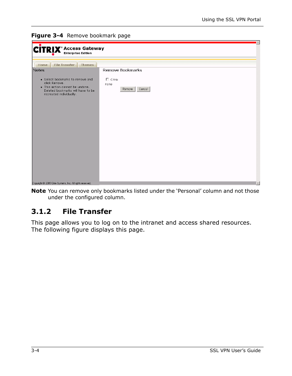 2 file transfer -4, 2 file transfer | Citrix Systems 9000 Series User Manual | Page 28 / 67