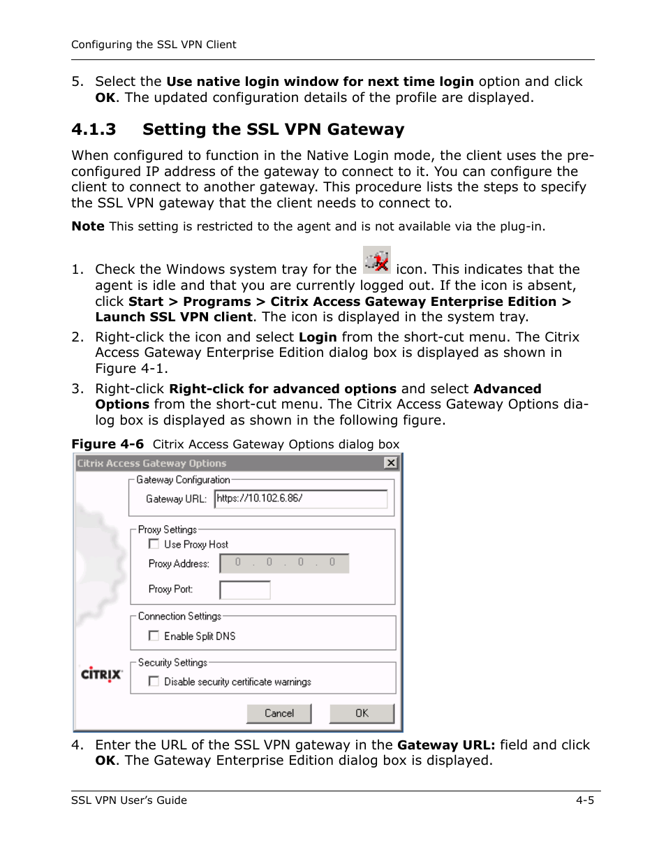 3 setting the ssl vpn gateway -5, 3 setting the ssl vpn gateway | Citrix Systems 9000 Series User Manual | Page 39 / 67