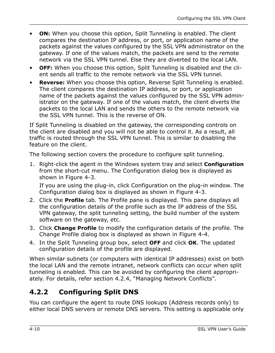 2 configuring split dns -10, 2 configuring split dns | Citrix Systems 9000 Series User Manual | Page 44 / 67