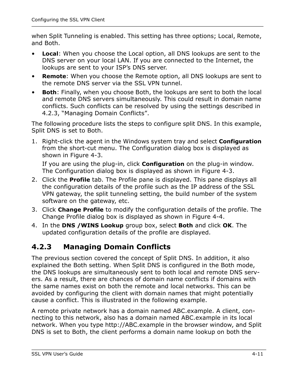 3 managing domain conflicts -11, 3 managing domain conflicts | Citrix Systems 9000 Series User Manual | Page 45 / 67