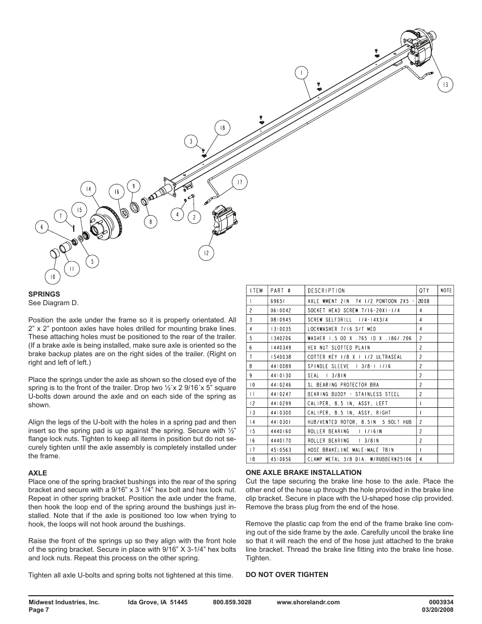 ShoreLand'r PT2122B User Manual | Page 7 / 8