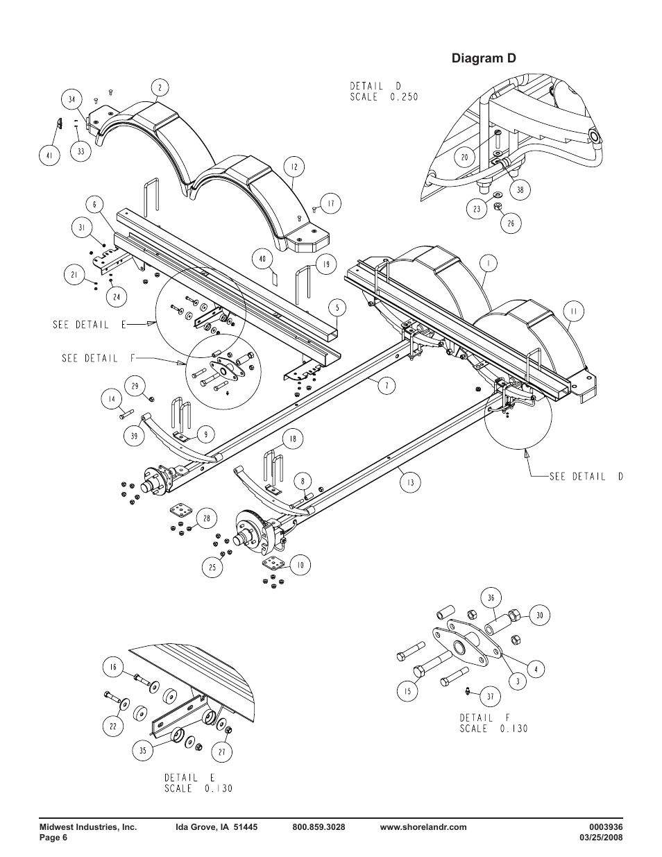 Diagram d | ShoreLand'r PT2147TAB User Manual | Page 6 / 10