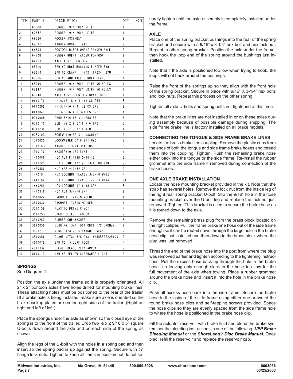 ShoreLand'r PT2147TAB User Manual | Page 7 / 10