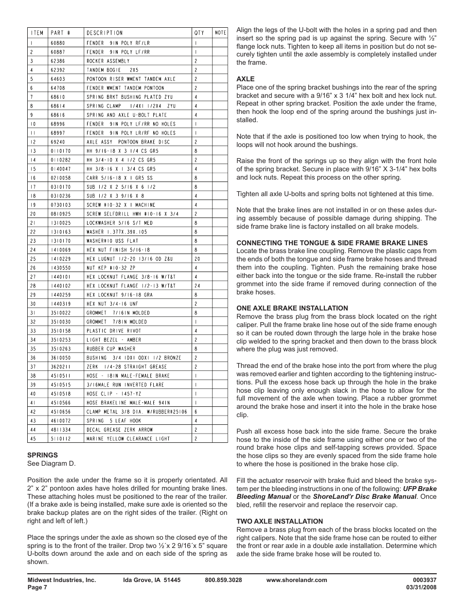 ShoreLand'r PT2147TABB User Manual | Page 7 / 10