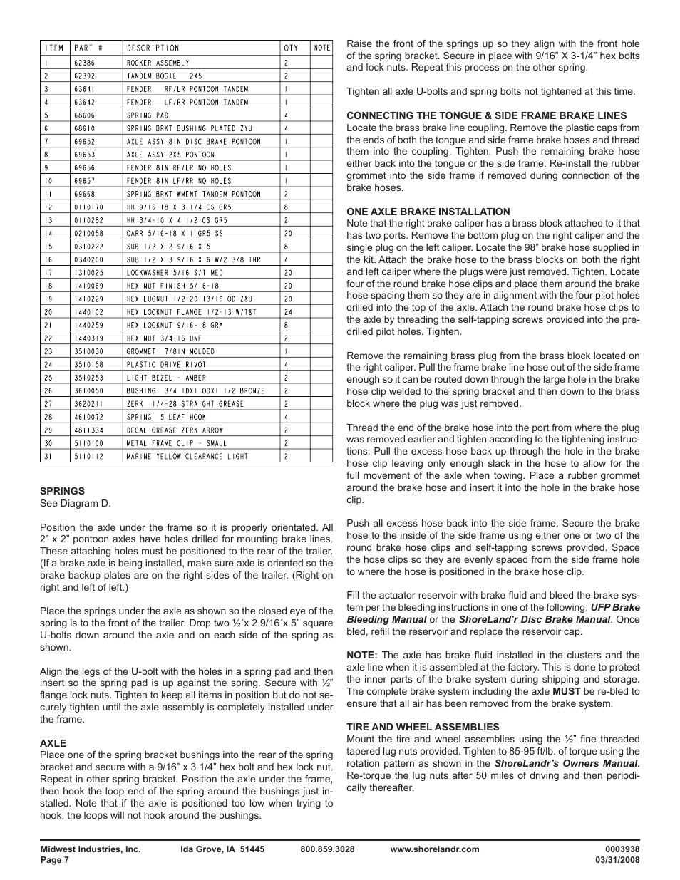 ShoreLand'r PT2147TB User Manual | Page 7 / 10