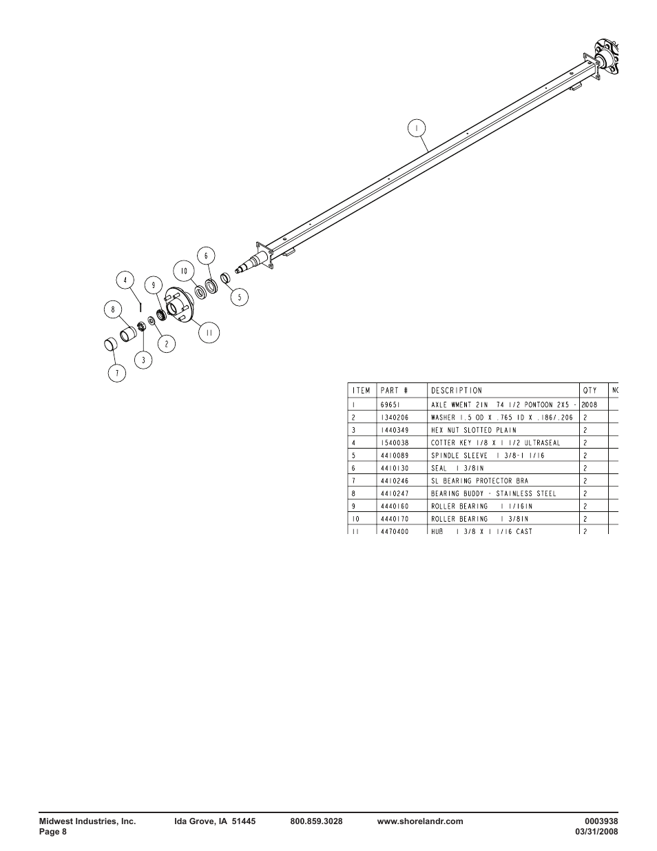 ShoreLand'r PT2147TB User Manual | Page 8 / 10