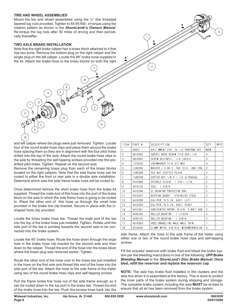 ShoreLand'r PT2147TBB User Manual | Page 8 / 10