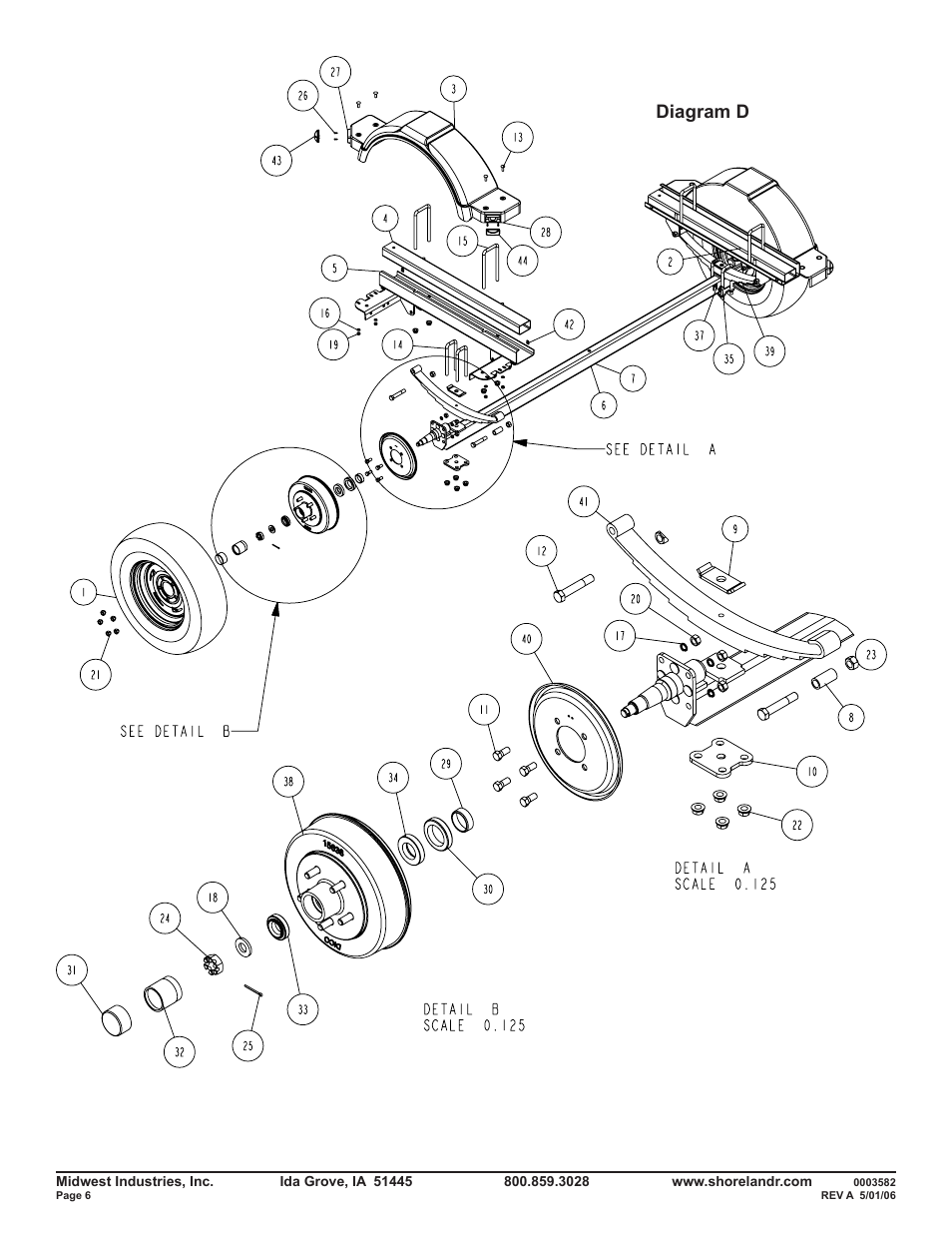 Diagram d | ShoreLand'r PT21ABL User Manual | Page 6 / 8