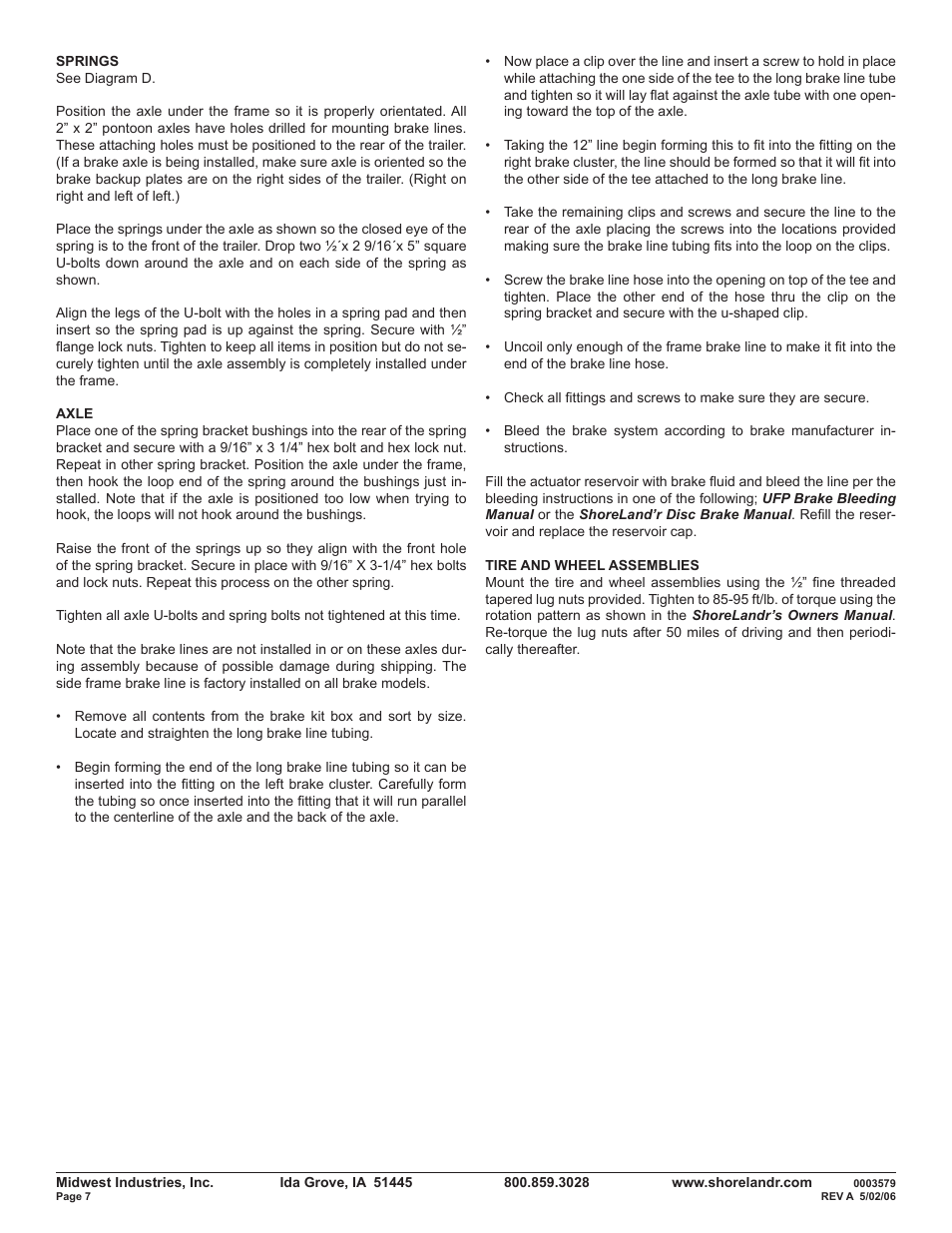 ShoreLand'r PT21BL User Manual | Page 7 / 8
