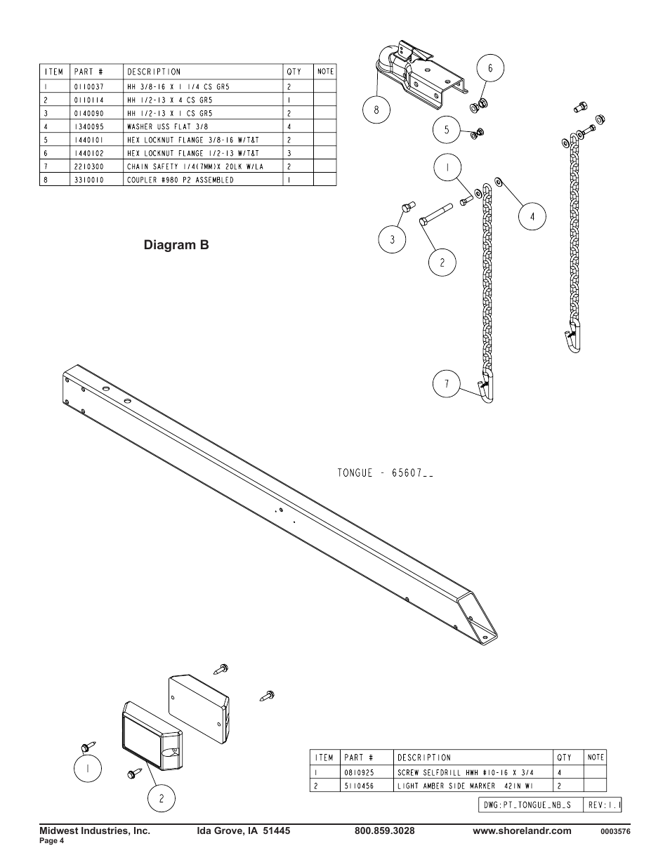 Diagram b | ShoreLand'r PT22S User Manual | Page 4 / 8