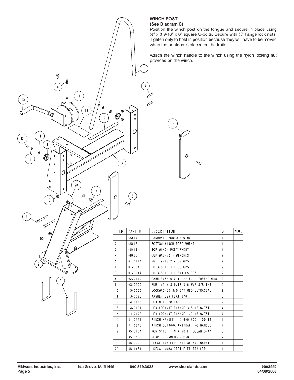 ShoreLand'r PT2947TB User Manual | Page 5 / 10
