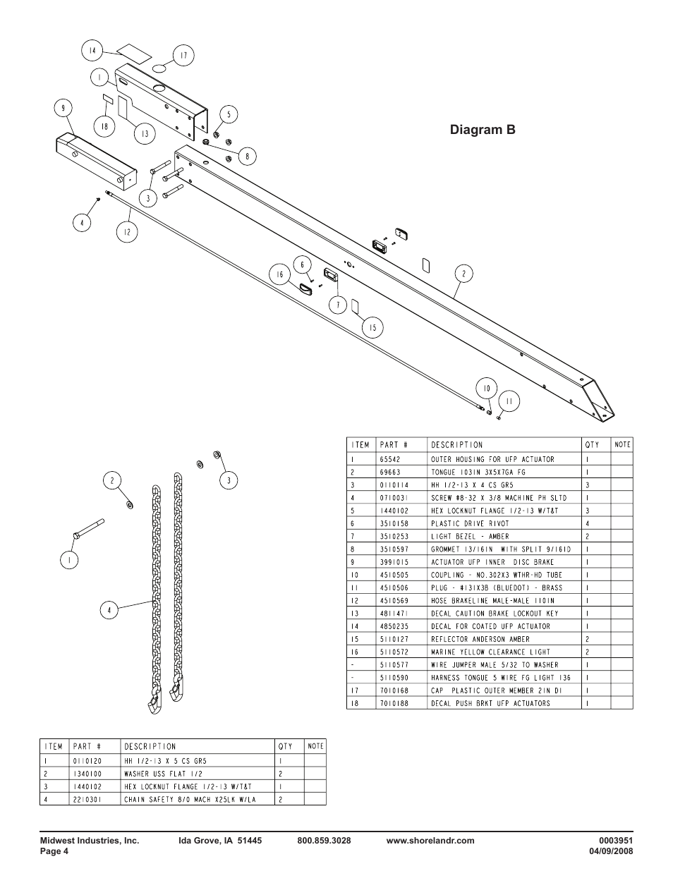 Diagram b | ShoreLand'r PT2947TBB User Manual | Page 4 / 10
