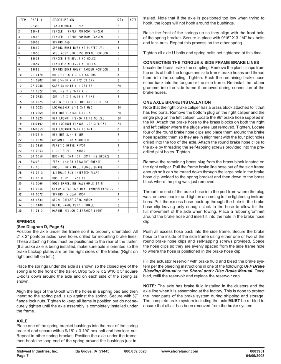 ShoreLand'r PT2947TBB User Manual | Page 7 / 10