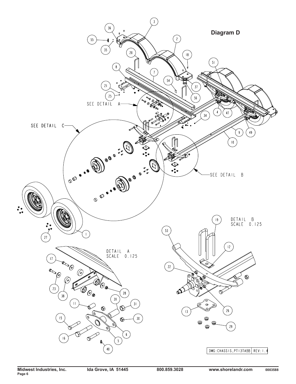 Diagram d | ShoreLand'r PT30TABBM User Manual | Page 6 / 10