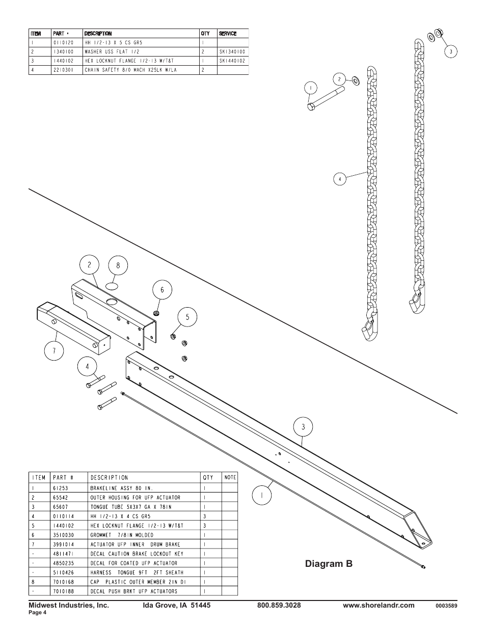 Diagram b | ShoreLand'r PT30TBM User Manual | Page 4 / 10