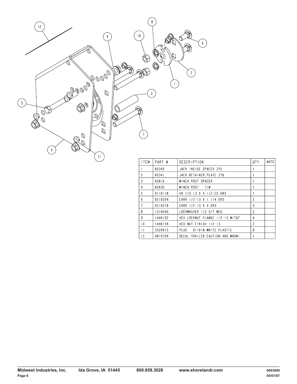 ShoreLand'r SLIB29B User Manual | Page 6 / 12
