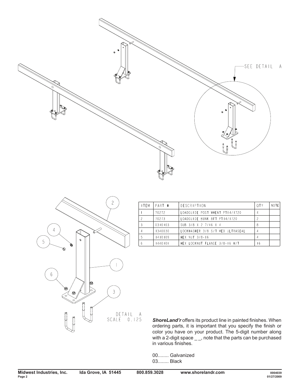 ShoreLand'r TA0165 User Manual | Page 2 / 2