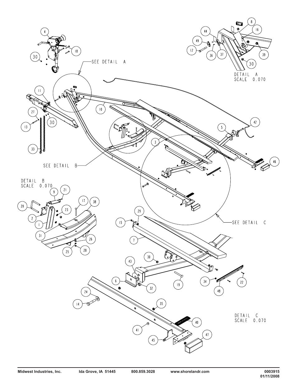 ShoreLand'r BRB40TBLW V.1 User Manual | Page 2 / 10