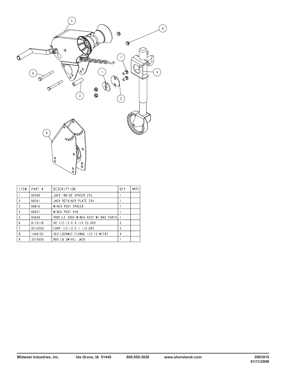 ShoreLand'r BRB40TBLW V.1 User Manual | Page 6 / 10