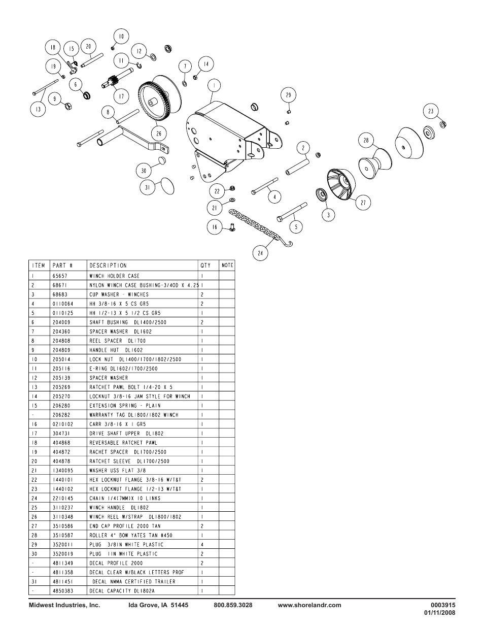 ShoreLand'r BRB40TBLW V.1 User Manual | Page 7 / 10