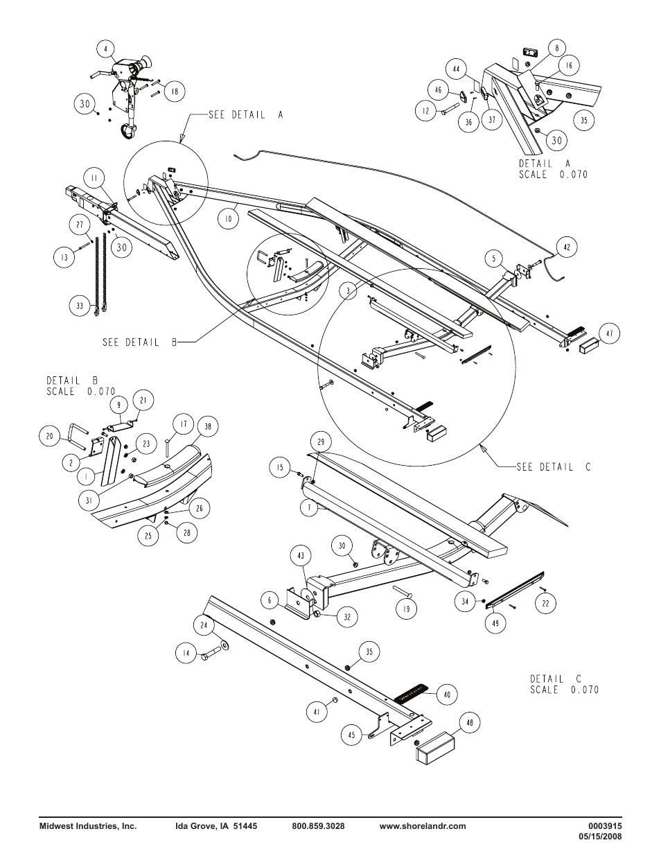 ShoreLand'r BRB40TBLW V.2 User Manual | Page 2 / 10