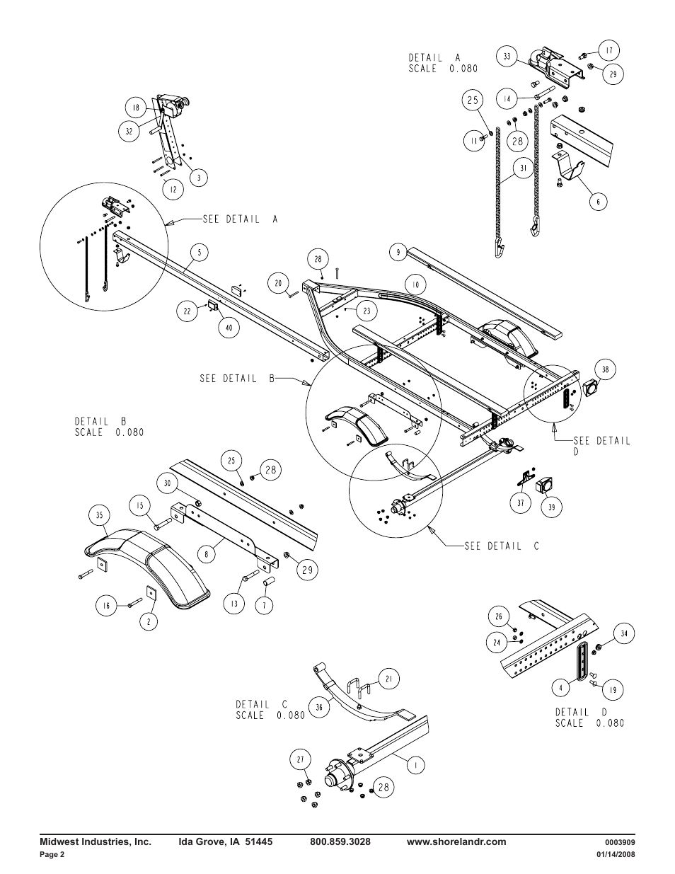 ShoreLand'r CRB10TM V.2 User Manual | Page 2 / 6