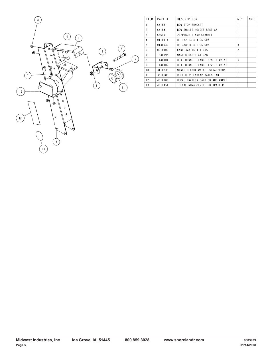 ShoreLand'r CRB10TM V.2 User Manual | Page 5 / 6