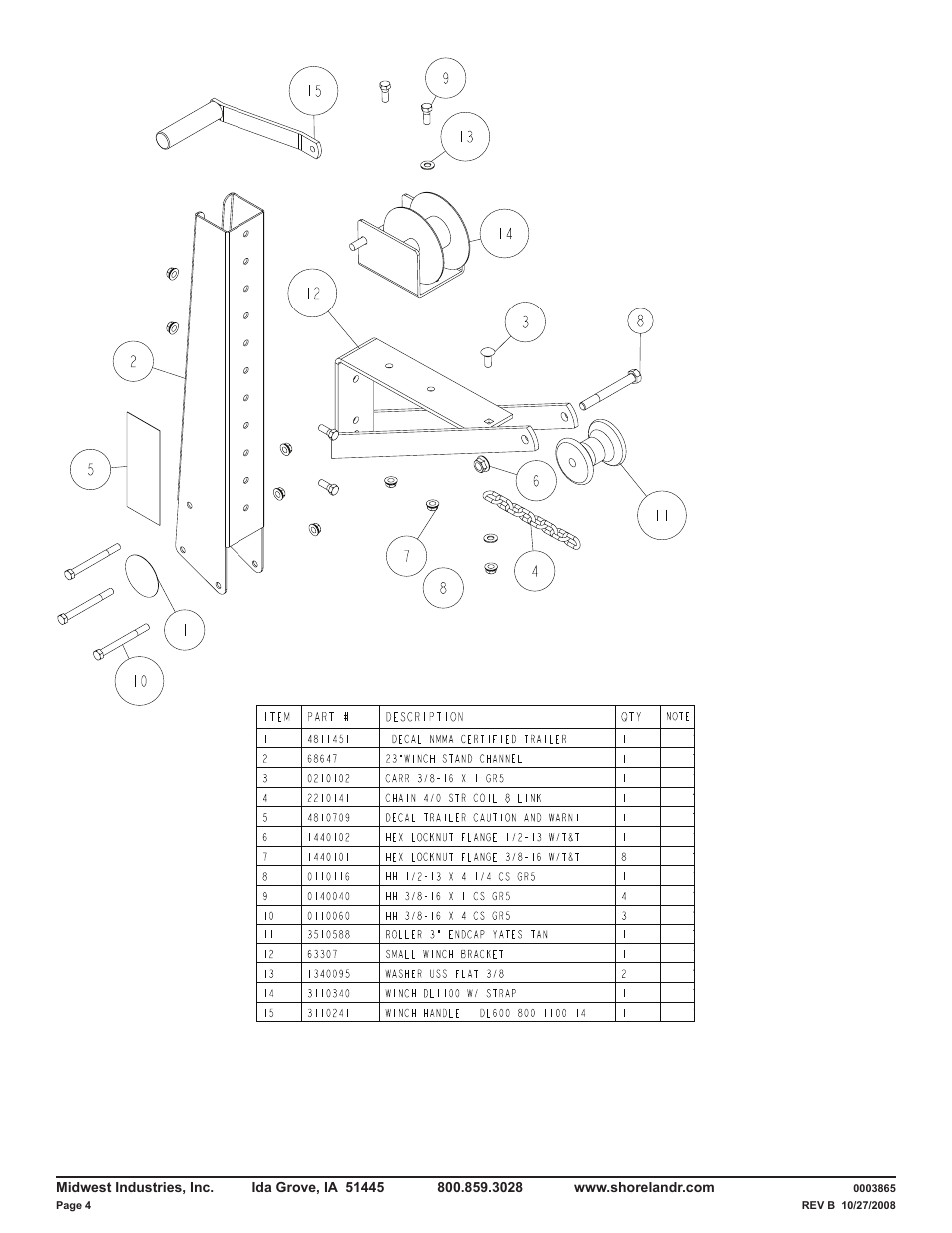 ShoreLand'r CRB14TM V.2 User Manual | Page 4 / 6