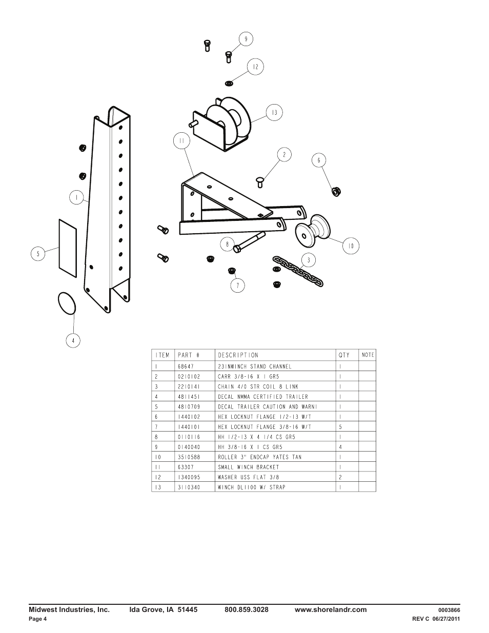 ShoreLand'r CRB14TS V.1 User Manual | Page 4 / 6