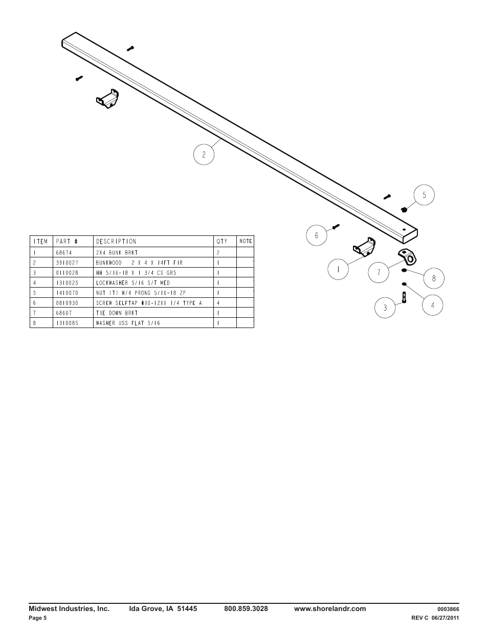 ShoreLand'r CRB14TS V.1 User Manual | Page 5 / 6