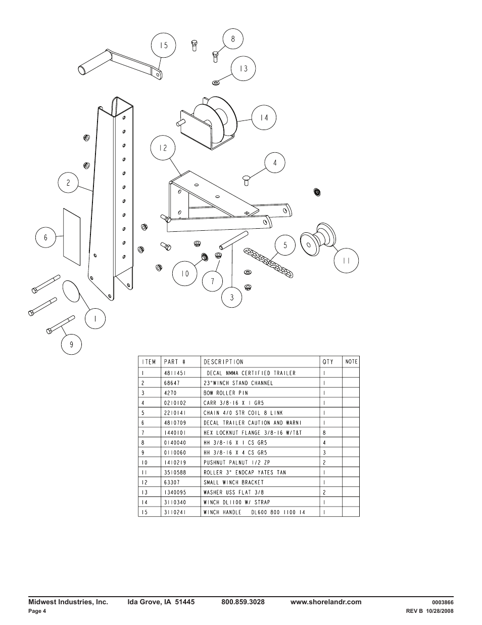 ShoreLand'r CRB14TS V.2 User Manual | Page 4 / 6
