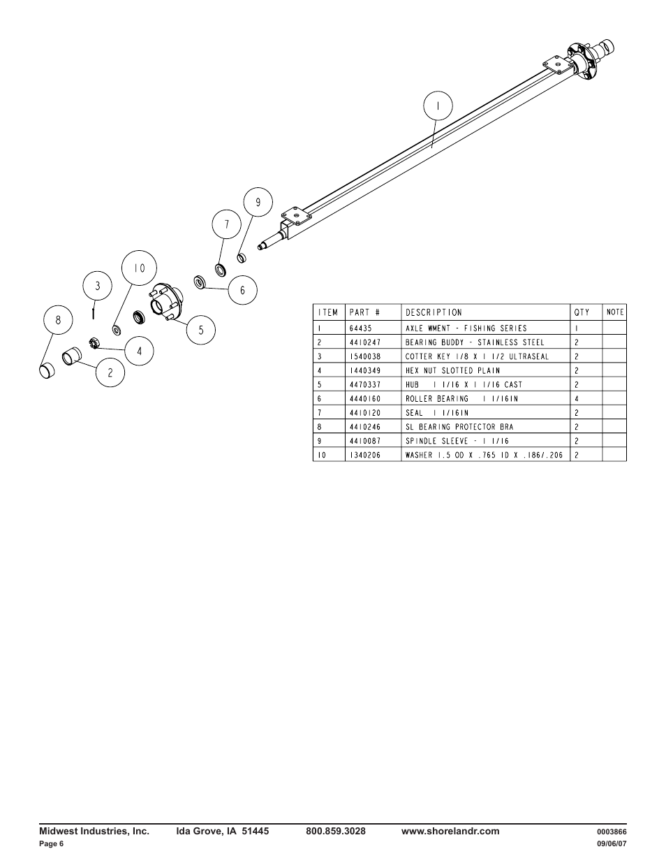 ShoreLand'r CRB14TS V.3 User Manual | Page 6 / 6