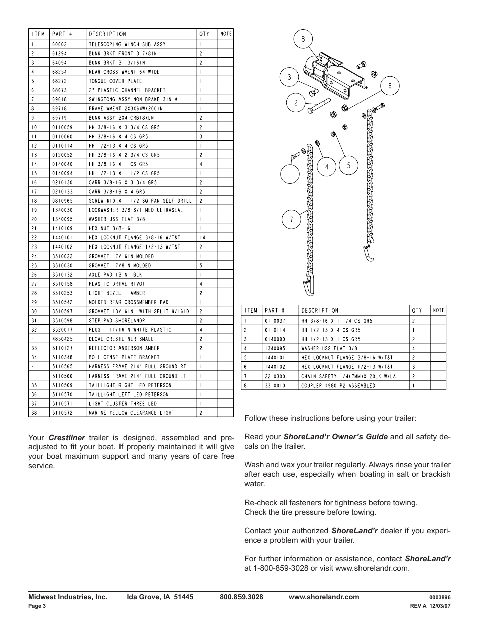 ShoreLand'r CRB18XLN V.1 User Manual | Page 3 / 8