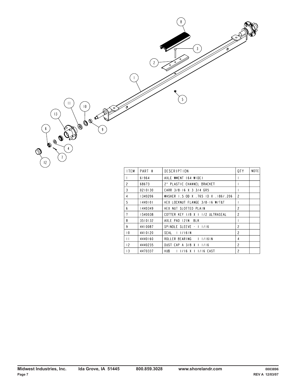 ShoreLand'r CRB18XLN V.1 User Manual | Page 7 / 8