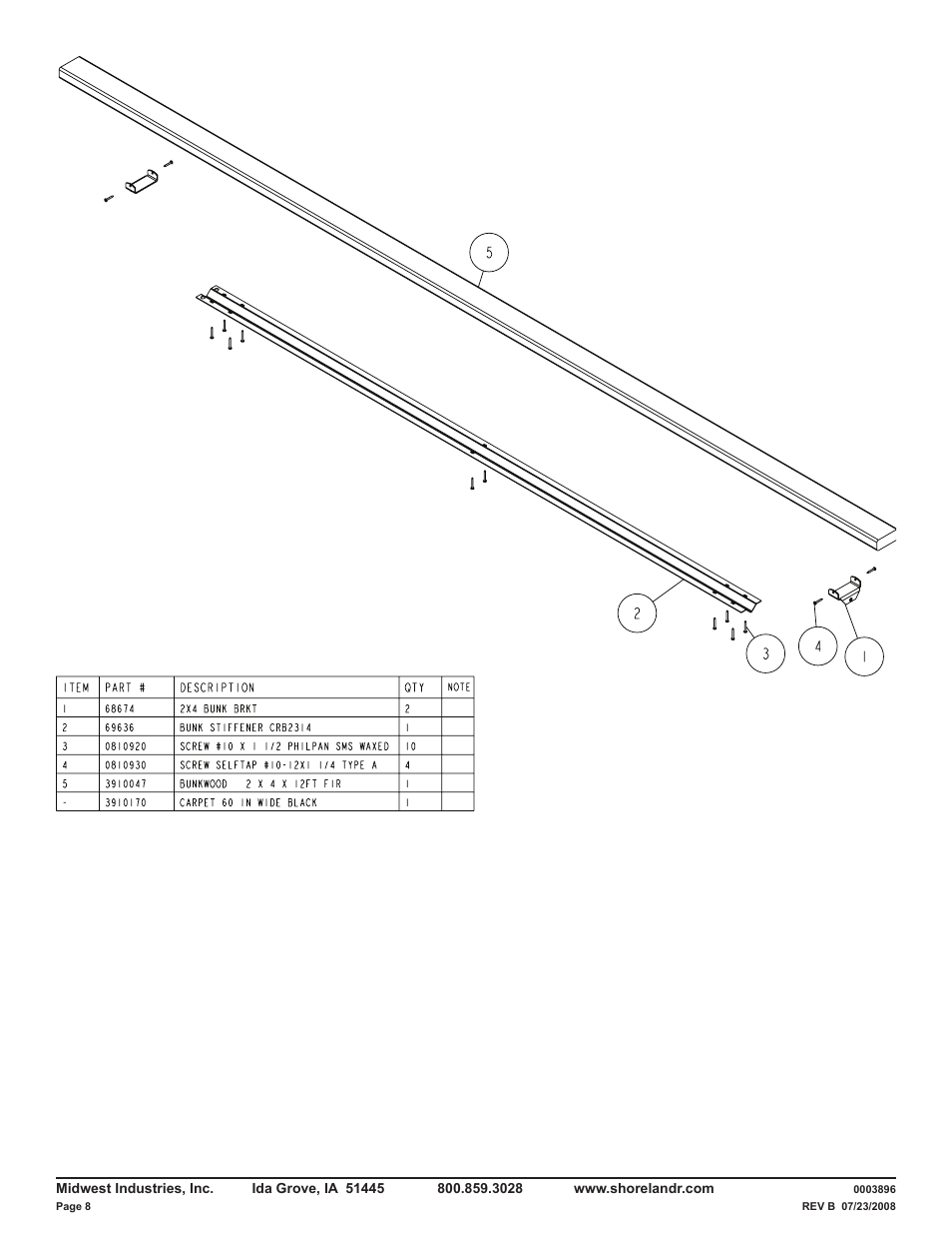 ShoreLand'r CRB18XLN V.2 User Manual | Page 8 / 8