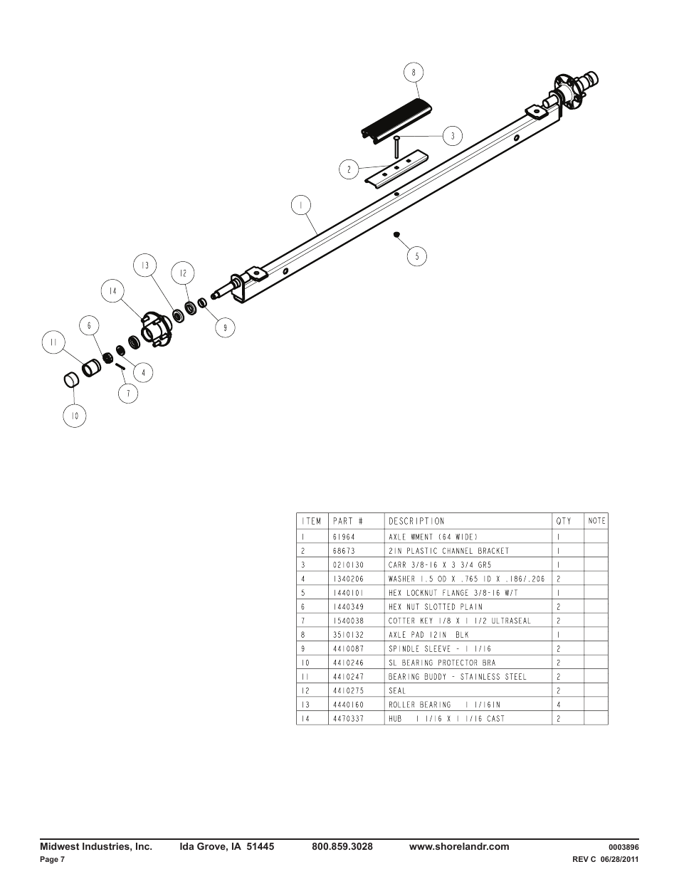 ShoreLand'r CRB18XLN V.3 User Manual | Page 7 / 8