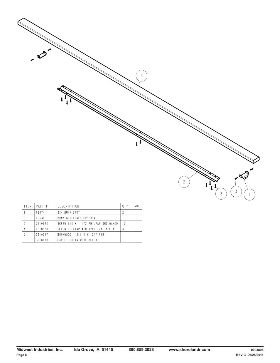 ShoreLand'r CRB18XLN V.3 User Manual | Page 8 / 8