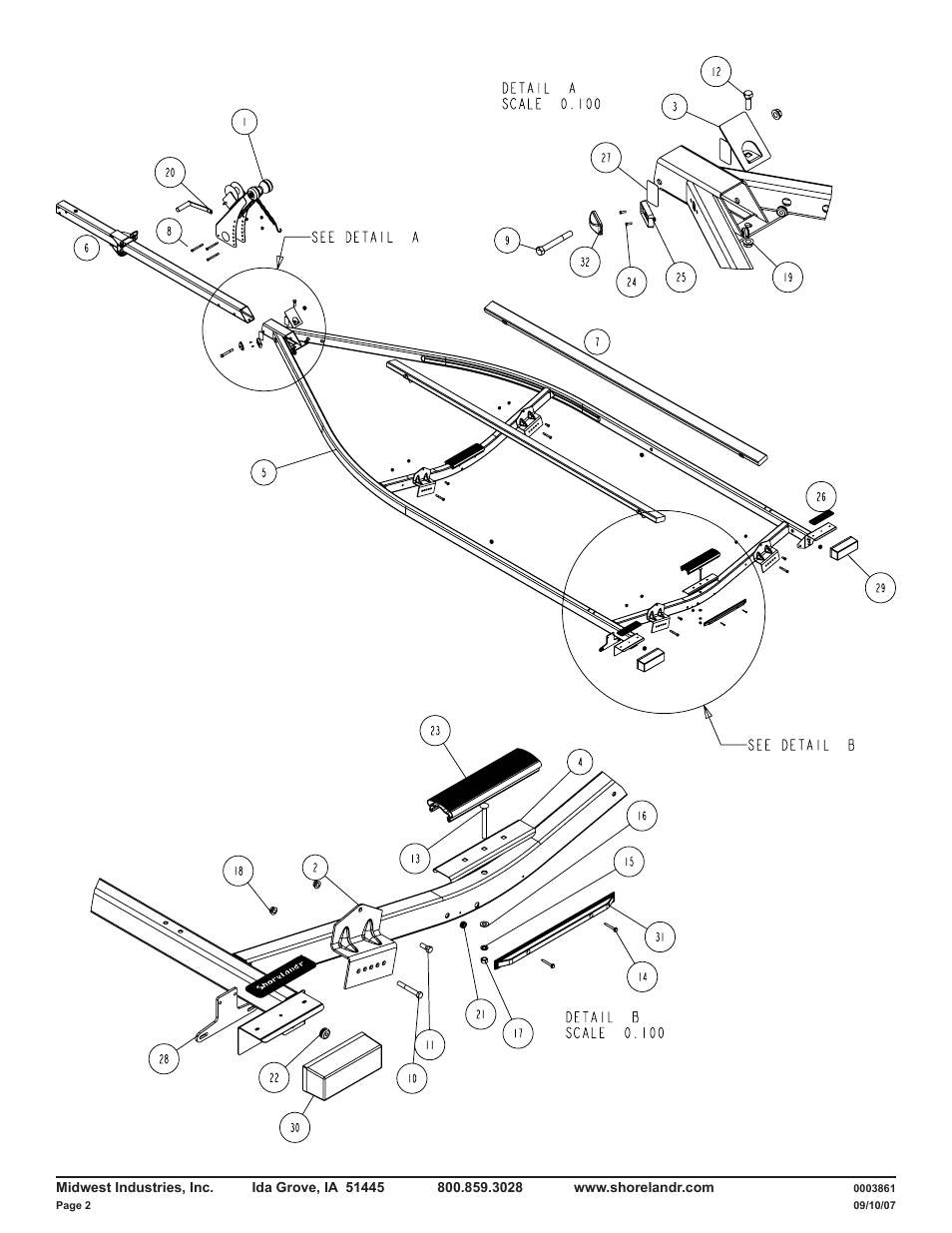 ShoreLand'r CRB22L User Manual | Page 2 / 8