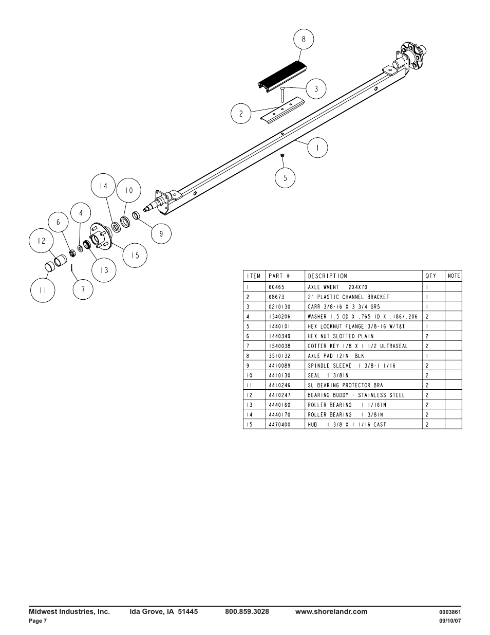 ShoreLand'r CRB22L User Manual | Page 7 / 8