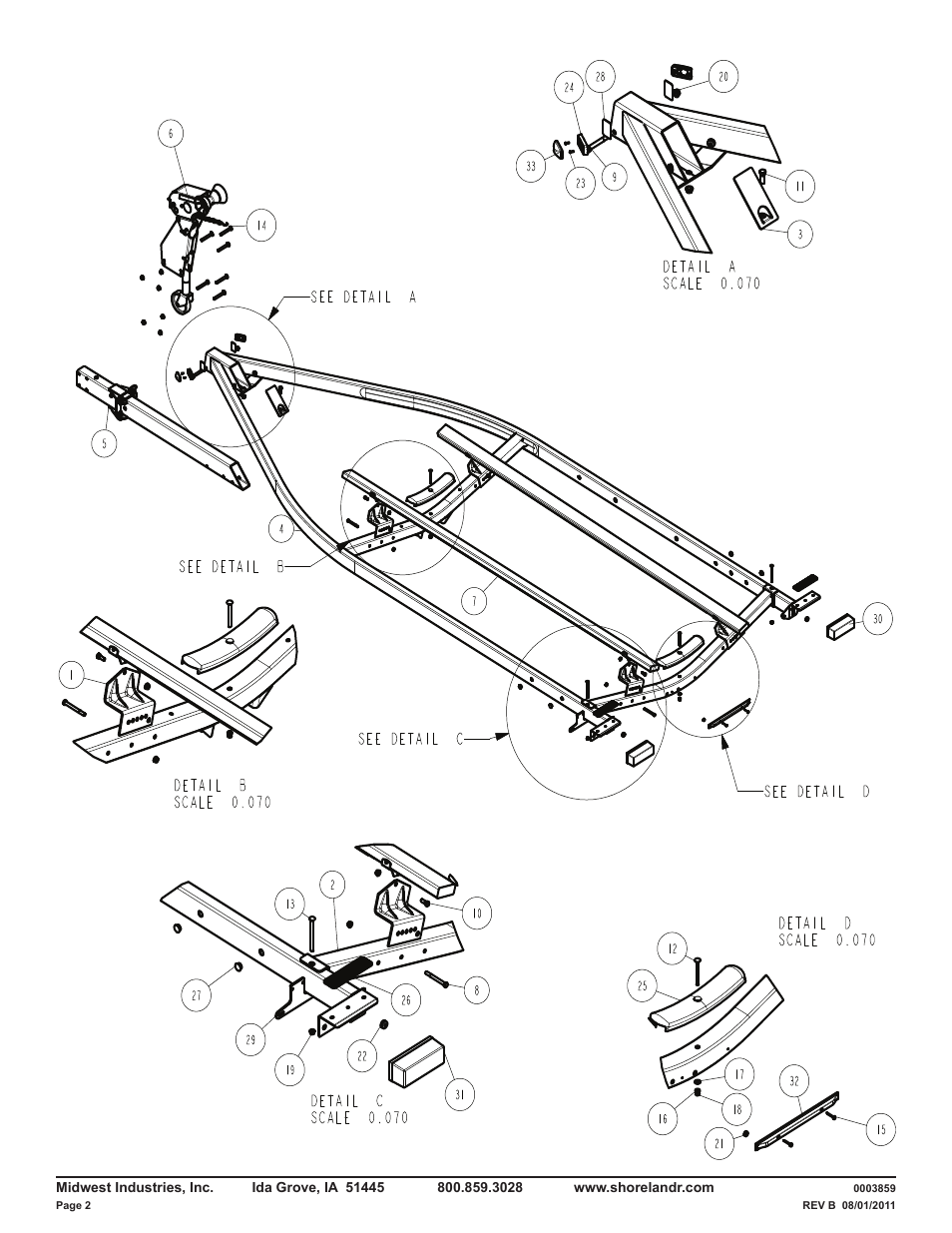 ShoreLand'r CRB2314L V.1 User Manual | Page 2 / 9