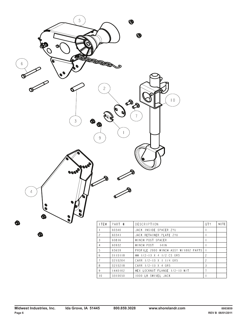 ShoreLand'r CRB2314L V.1 User Manual | Page 6 / 9
