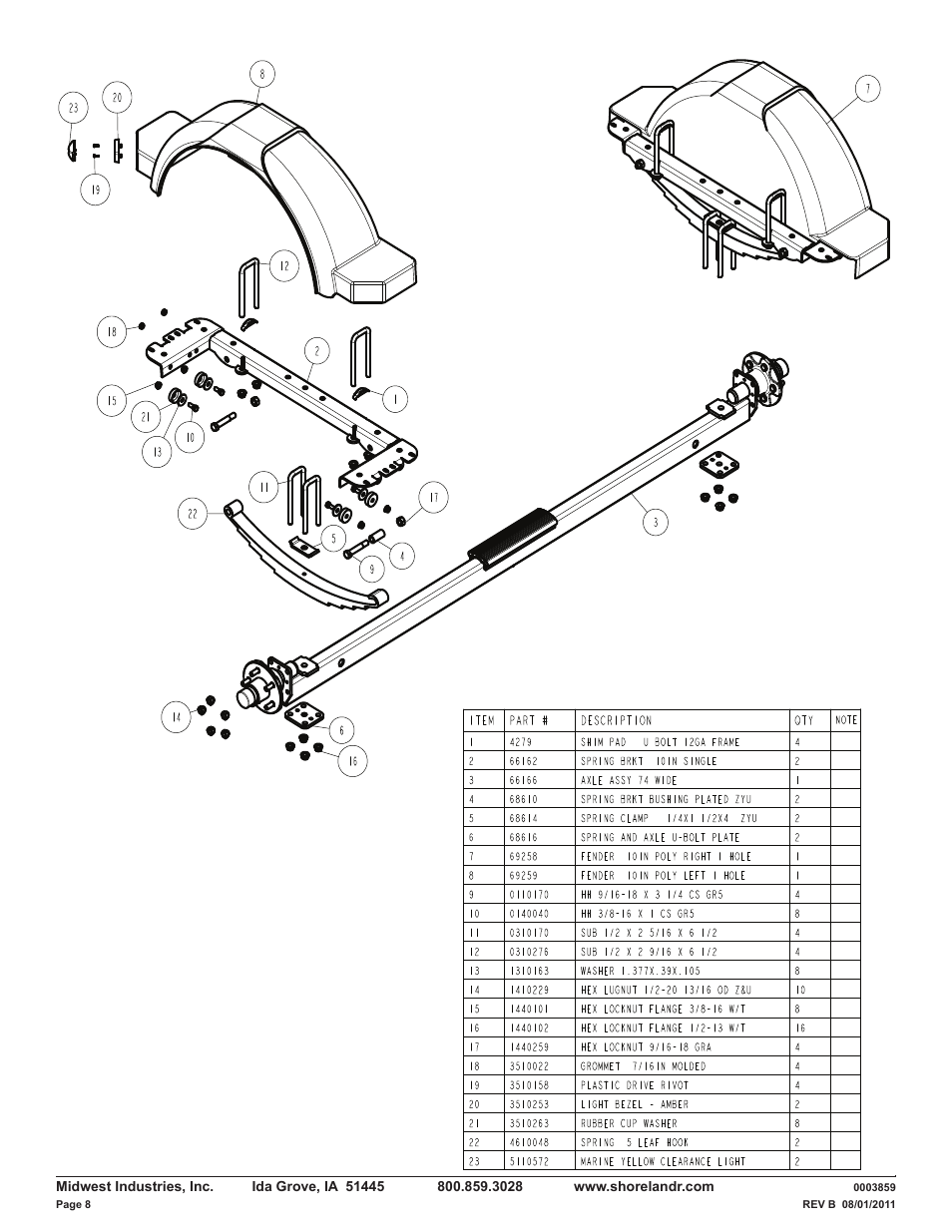ShoreLand'r CRB2314L V.1 User Manual | Page 8 / 9