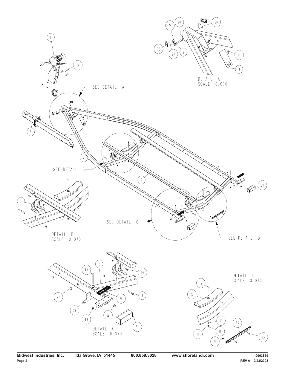 ShoreLand'r CRB2314L V.2 User Manual | Page 2 / 9