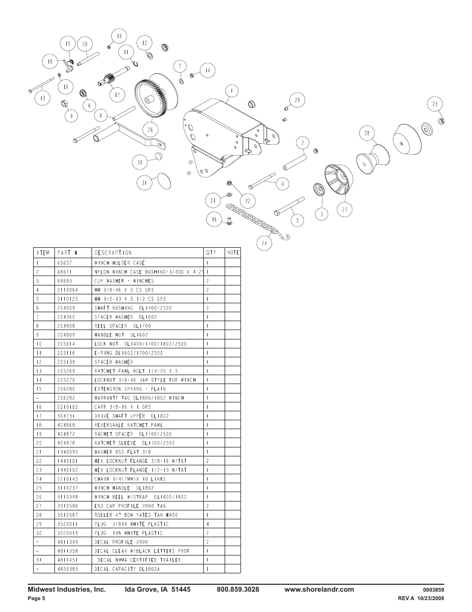 ShoreLand'r CRB2314L V.2 User Manual | Page 5 / 9