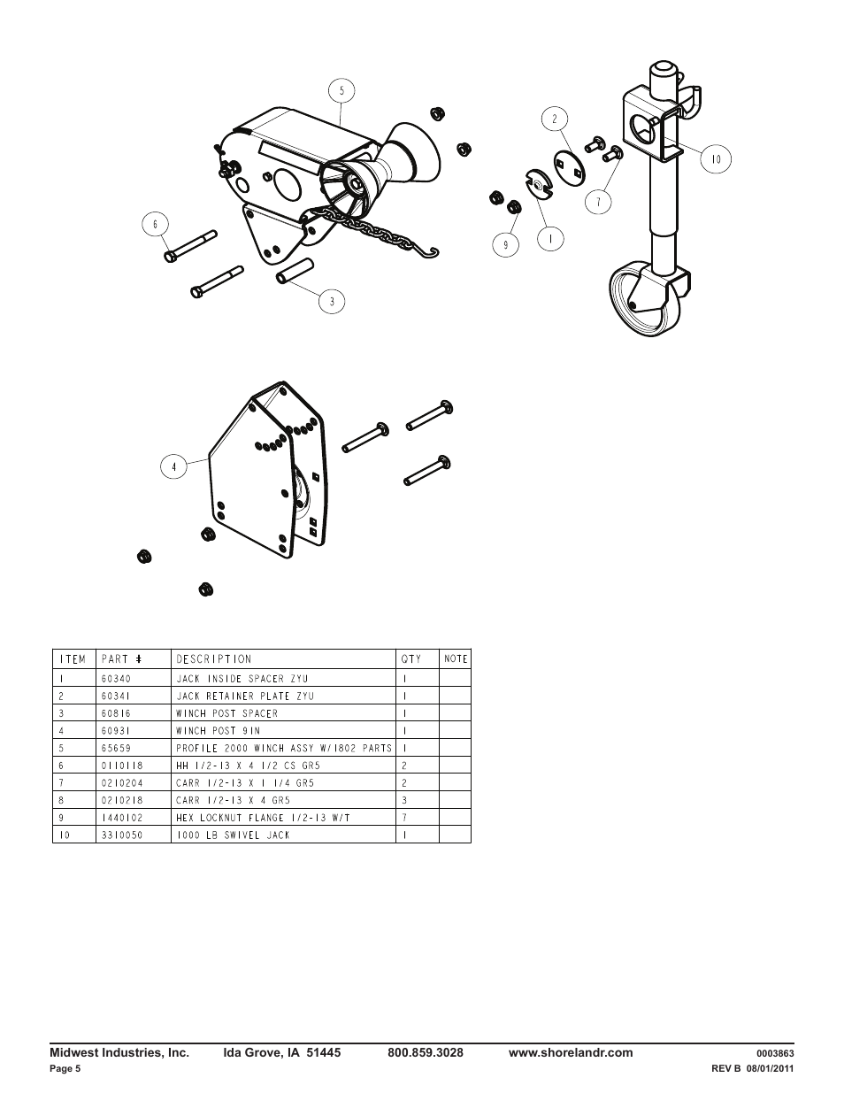ShoreLand'r CRB2314XXL User Manual | Page 5 / 9