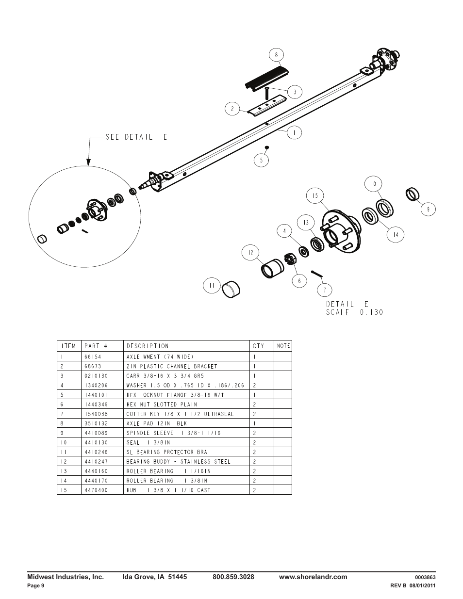ShoreLand'r CRB2314XXL User Manual | Page 9 / 9