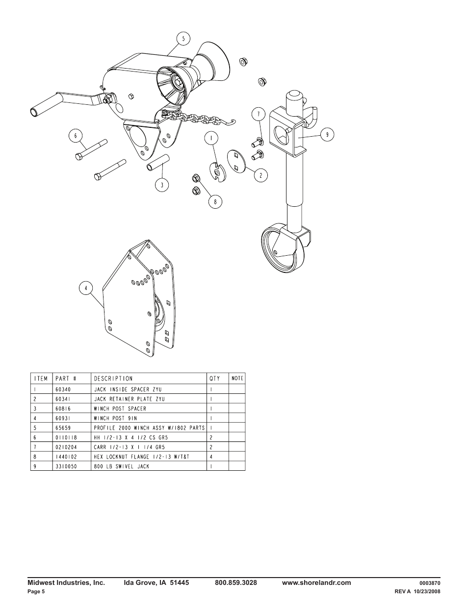 ShoreLand'r CRB30CBLW V.1 User Manual | Page 5 / 10