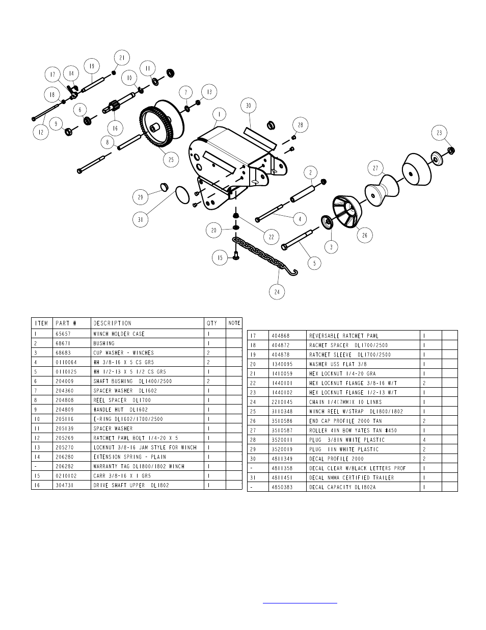 ShoreLand'r CRB30CBLWTLH User Manual | Page 6 / 10