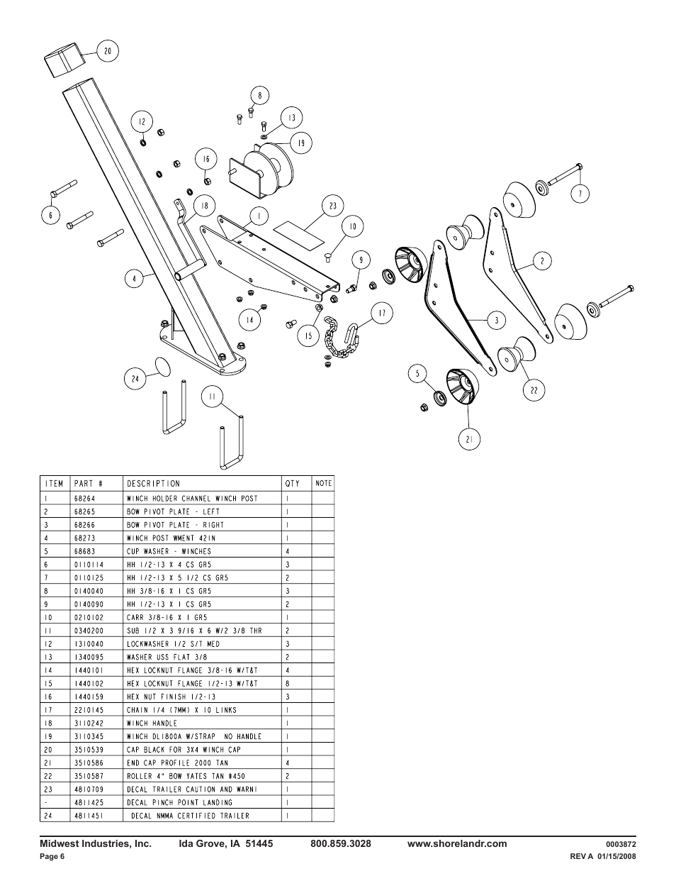 ShoreLand'r CRB46TCBL V.1 User Manual | Page 6 / 12