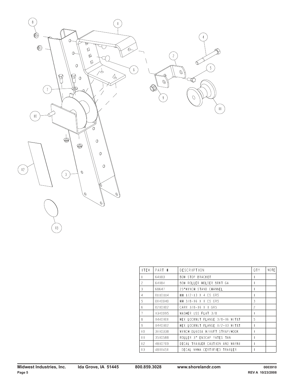 ShoreLand'r CRR10TM V.2 User Manual | Page 5 / 6